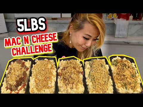 5LBS OF MAC AND CHEESE CHALLENGE at The Mac Mart in Philadelphia, PA!!! #RainaisCrazy
