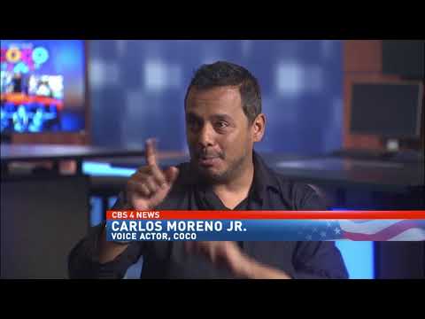 Nicole Hickl interviews "Coco" voice actor Carlos Moreno Jr.