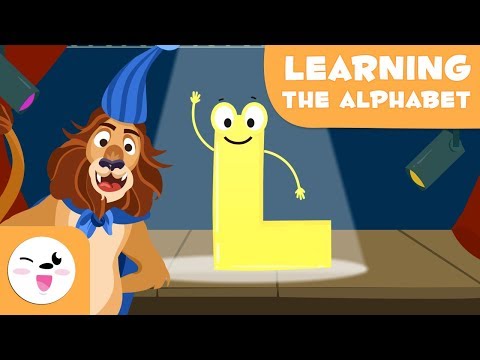 The letter "L" with Lucas the Lion- Educational video to learn the consonants