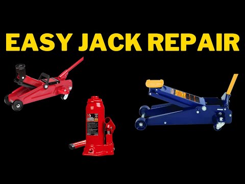 Hydraulic Jack Not Working? Not Lifting All The Way? Try This!