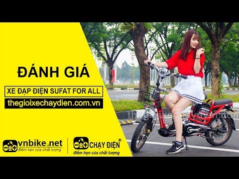 Đánh giá xe đạp điện Sufat For All