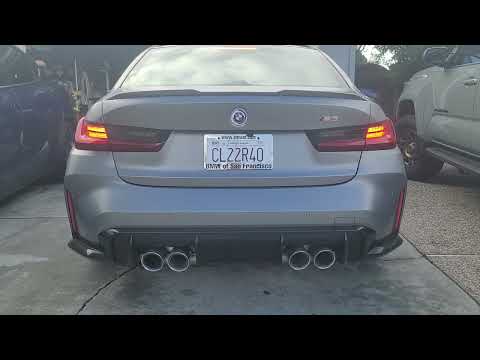 2023 BMW M3 G80 6MT cold start