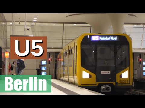 [Doku] U5 Berlin (2021) | Hauptbahnhof - Hönow | Linien im Portrait