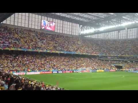 Copa do Mundo 2014 - Brasil - Hinos nacionais - Argélia 1x1 Rússia