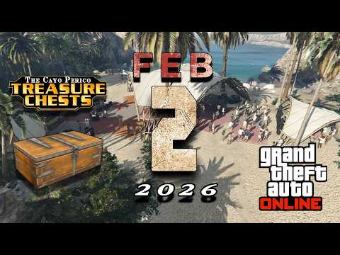 Cayo Treasure Chest Locations [February 2nd] GTA Online 2026!!!