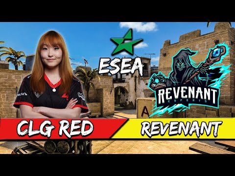 CLG RED VS REVENANT ESPORTS - ESEA ADVANCED S33 - MATCH 15