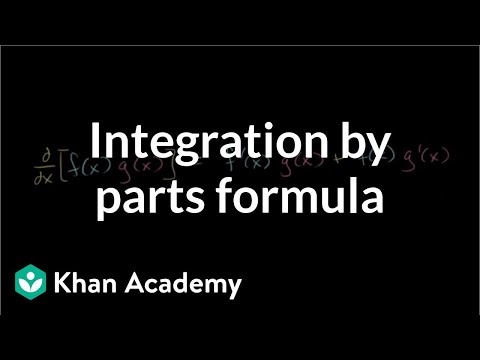 Integration By Parts Intro Video Khan Academy