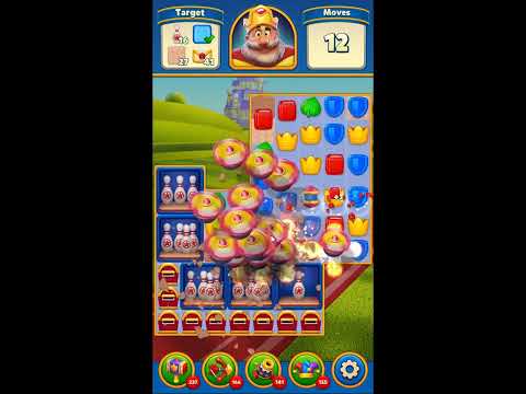 Royal Match Level 3767 - NO BOOSTERS GAMEPLAY 👑 | SKILLGAMING ✔️