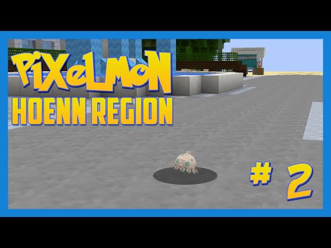 Minecraft: Pixelmon Hoenn Region - Episode 2 - INTO THE FOREST! (Pixelmon 4.2.6)