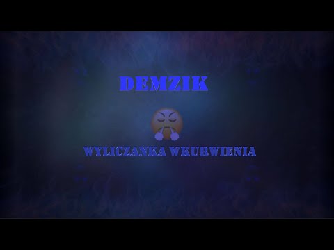 Wyliczanka Wkurwienia - DemZik [prod. VINTAGEMAN PRODUKCJA]