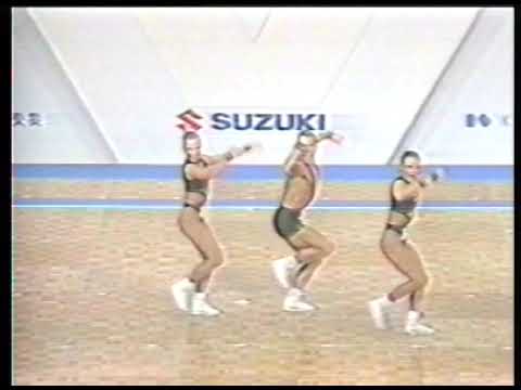Eva Szloboda, Reka Meszaros, Bela Bottyan (Hungary) - 1996 Suzuki World Cup
