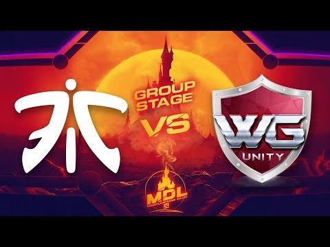 Fnatic vs WG.U Game 2 - MDL Paris Major SEA Qualifiers: Group Stage