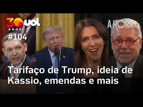 Tarifaço de Trump, baixarias bolsonaristas, proposta de Kassio e mais | A Hora com Toledo e Bilenky