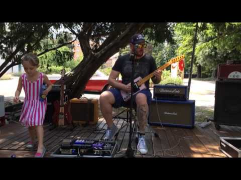 Andbad custom Bo diddley guitar