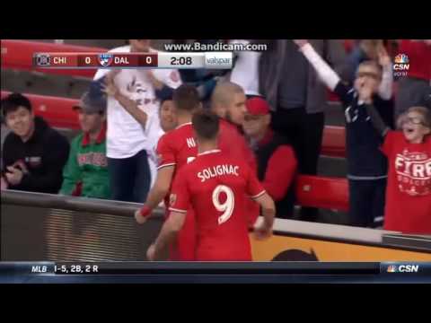 Nikolics Nemanja gólja és kihagyott büntetője az FC Dallas ellen