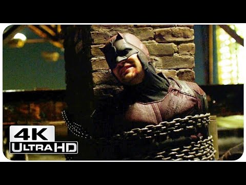 DAREDEVIL 2x03 "Punisher And Daredevil Talk On Rooftop" Clip [4K/ULTRA HD]