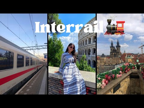 INTERRAILING EUROPE VLOG ♡ | 22 days, 7 cities, 6 trains, 5 countries & 2 flights🚂