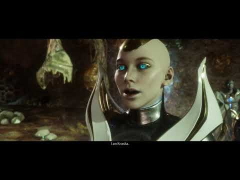 Mortal Kombat 11 - 2 Timequake: Kronika Meets Shao Khan "Wipe Raiden From History" Cutscene (2019)