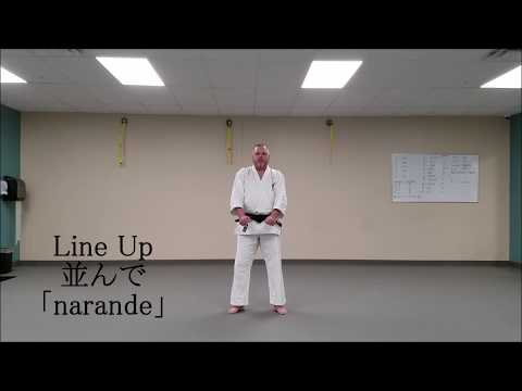 The Basics - Beginning and Ending Karate Class