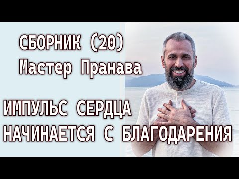 Сборник (20). Импульс сердца начинается с Благодарения. Мастер Пранава #сборникПранава