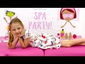 Nastya and dad have created a funny coll Nastya and dad have created a funny coll