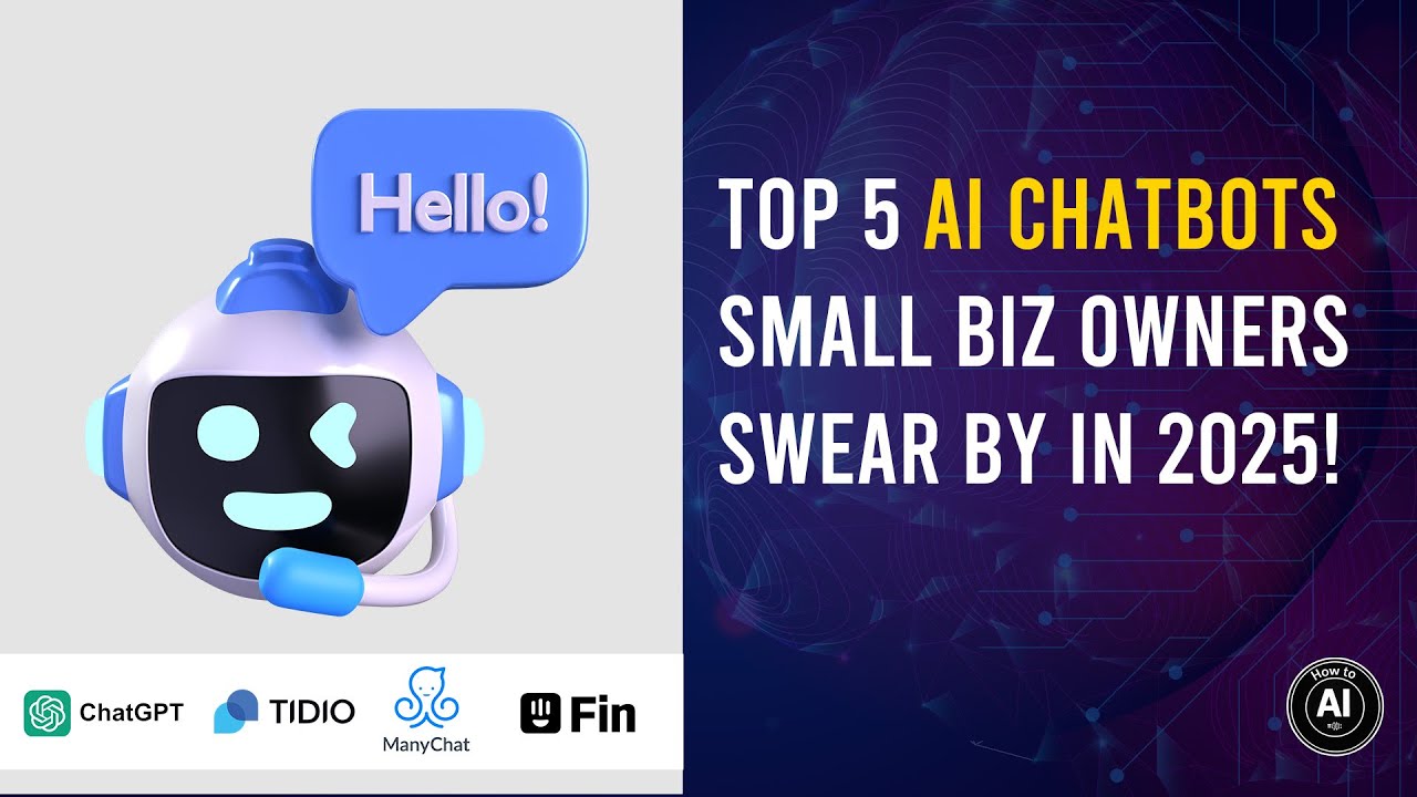 5 Game-Changing AI Chatbots EVERY Small Business NEEDS in 2025! 🚀💰