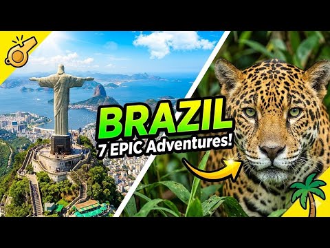 Brazil : 7 Must-Do Adventures (Amazon, Pantanal, Rio & More!) | Latin America Pt. 3
