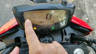 How to set time in Apache RTR 160 4v ...???
