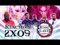 Demon Slayer Entertainment District Arc 2x9 Infiltrating The Entertainment District Group Reaction
