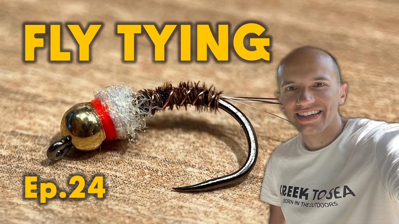 Fly Tying Ep.24 Pheasant tail nymph classic dressing euro nymphs best trout easy pattern beginner