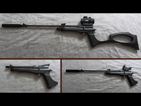 МОЩНЫЙ ПНЕВМАТИЧЕСКИЙ ПИСТОЛЕТ-ВИНТОВКА STRIKE ONE B024 - 4.5 ММ ПУЛИ (СО2)