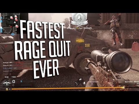 The Fastest Rage Quit Ever!