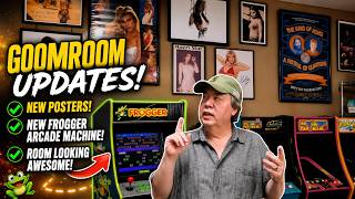 My Game Room Just Got 20 New Posters! And a FROGGER!