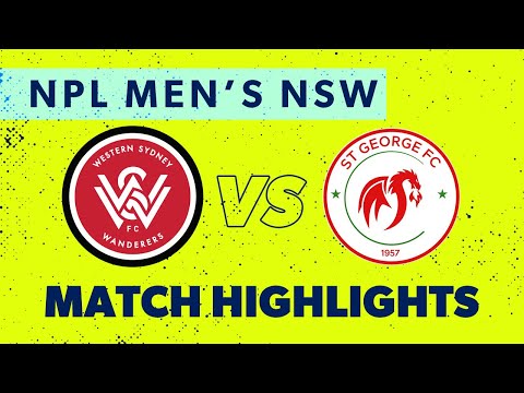 NPL Men's NSW Round 29 Highlights – WSW v St George FC