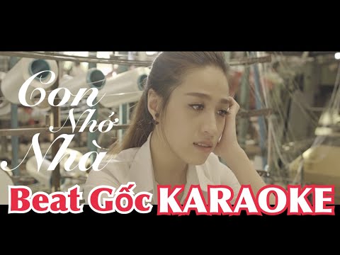 KARAOKE | CON NHỚ NHÀ | BEAT GỐC | VÕ KIỀU VÂN