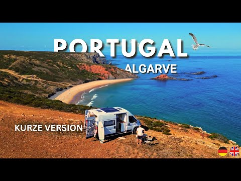 Best Algarve Vacation in Portugal with a Motorhome: Maps and Tips in 4k
