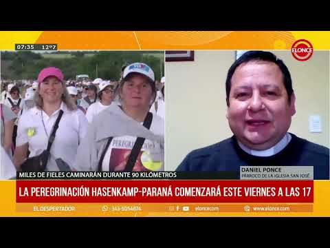 La peregrinación Hasenkamp-Paraná comenzará este viernes a las 17hs - 15/10/26