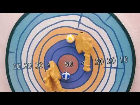 Набор дартс для меткости Axe Throwing детский 56 см с липучками мишень 3 топора 2 мяча - фото 1 - id-p3122316858