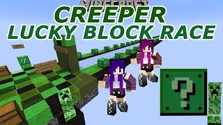 Minecraft: Creeper Lucky Block Race / Creeper Lucky Block