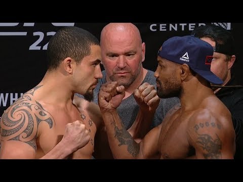 UFC 225: Weigh-in Faceoffs