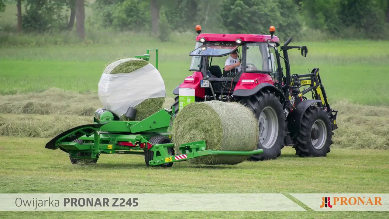 Pronar Z245 önfelszedő bálacsomagoló akció készletről