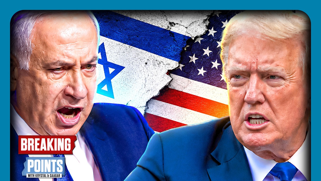 Iran ceasefire talks ongoing as Breaking Points hosts examine reported Trump-Netanyahu tensions over negotiation strategy