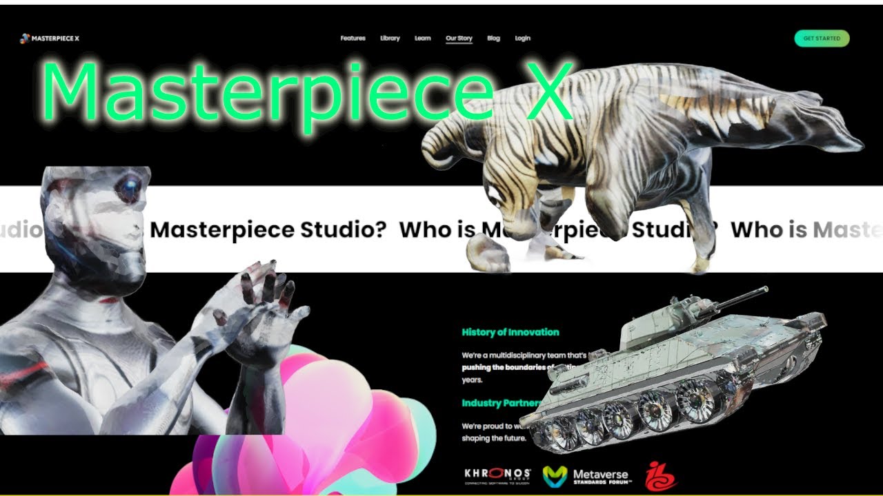 Masterpiece X: AI 3D Models in Seconds!