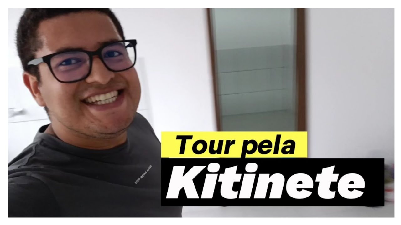 Tour pela minha Kitnete em Curitiba!