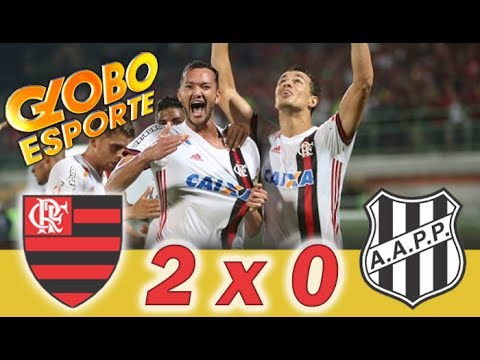 Flamengo 2 x 0 Ponte Preta * Brasileiro 2017 * Globo Esporte