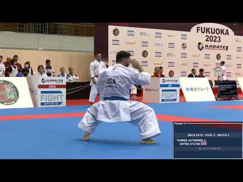 Ariel Torres Guterrez (Kururunfa) - KARATE1 Premier League Fukuoka 2023