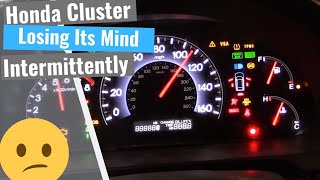 Honda Odyssey: Instrument Cluster Going Crazy