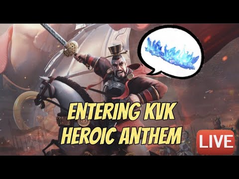 Entering Season of Conquest Heroic Anthem! 2368 | Rise of Kingdoms