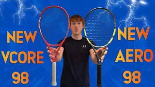 NEW Yonex Vcore 98 V8 2026 VS Babolat Pure Aero 98 2026 comp
