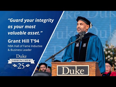 Grant Hill | Duke's 2025 Commencement Address